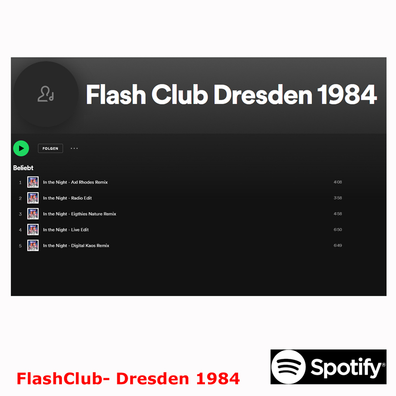Flashclub Dresden bei Spotify
