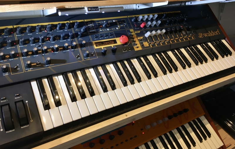 Synthesizer zur Klangfindung- Waldorf Q