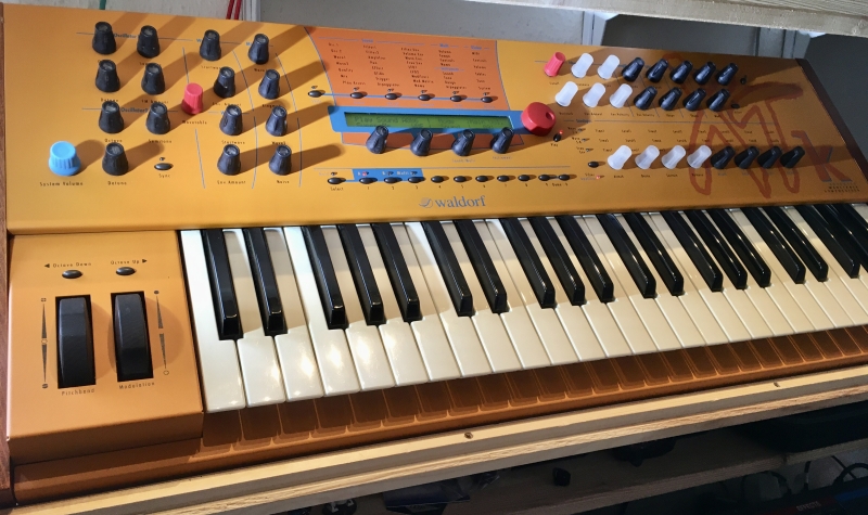 Synthesizer zur Klangfindung - Waldorf XTk